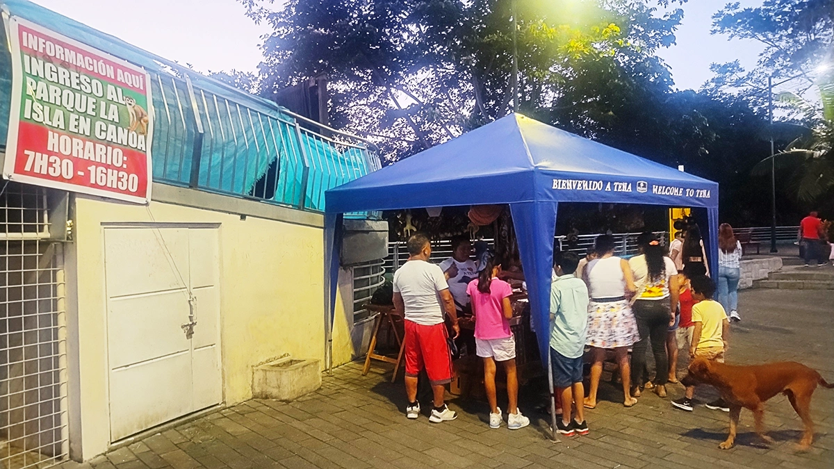 Located on the Malecón in TENA ECUADOR